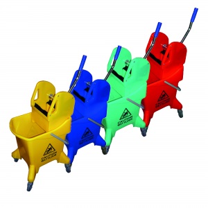 KENTUCKY MOP BUCKET & WRINGER COMPLETE GREEN